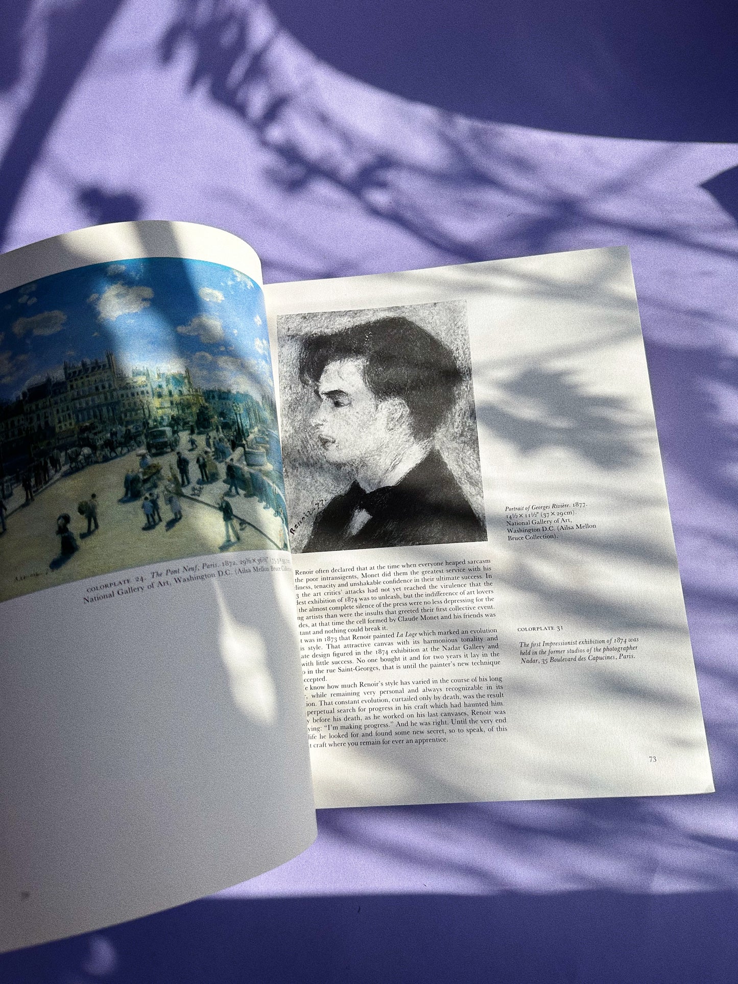 Huge Renoir A Retrospective Hardcover Coffee Table Book