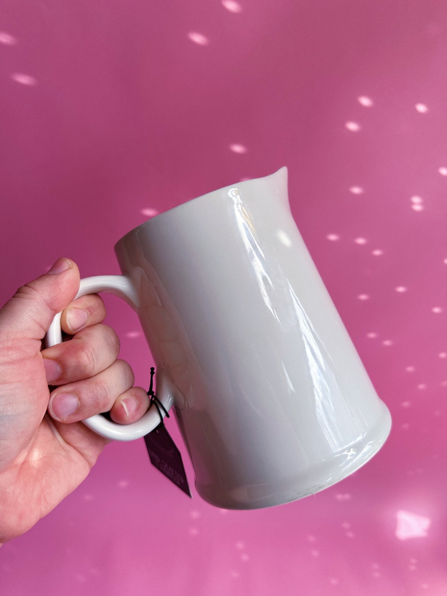 Sweet Strawberry Ceramic Pitcher