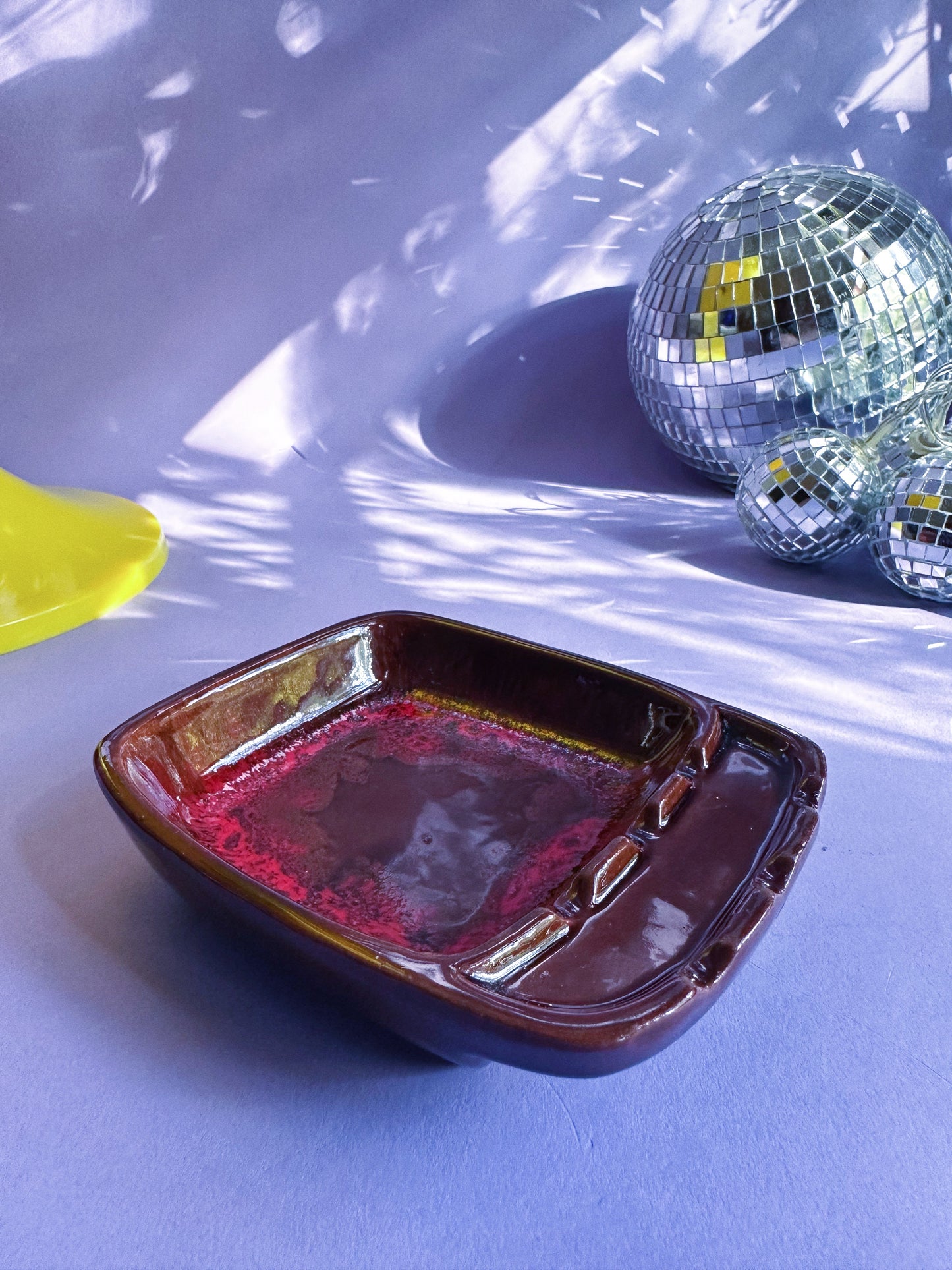 Vintage McMaster K1 Pottery Canada Ashtray / Throw / Ring Dish