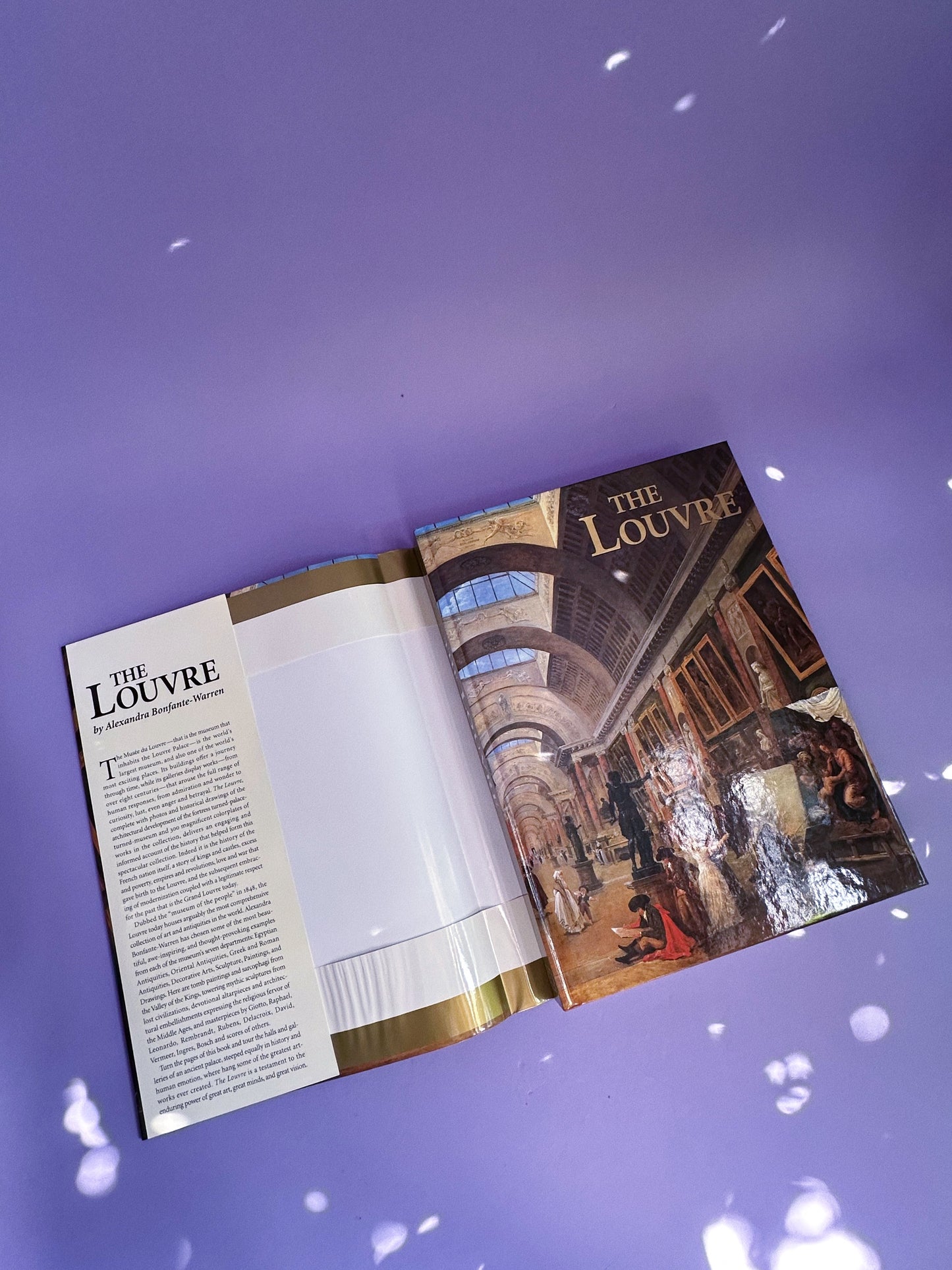 Hardcover The Louvre Coffee Table Book