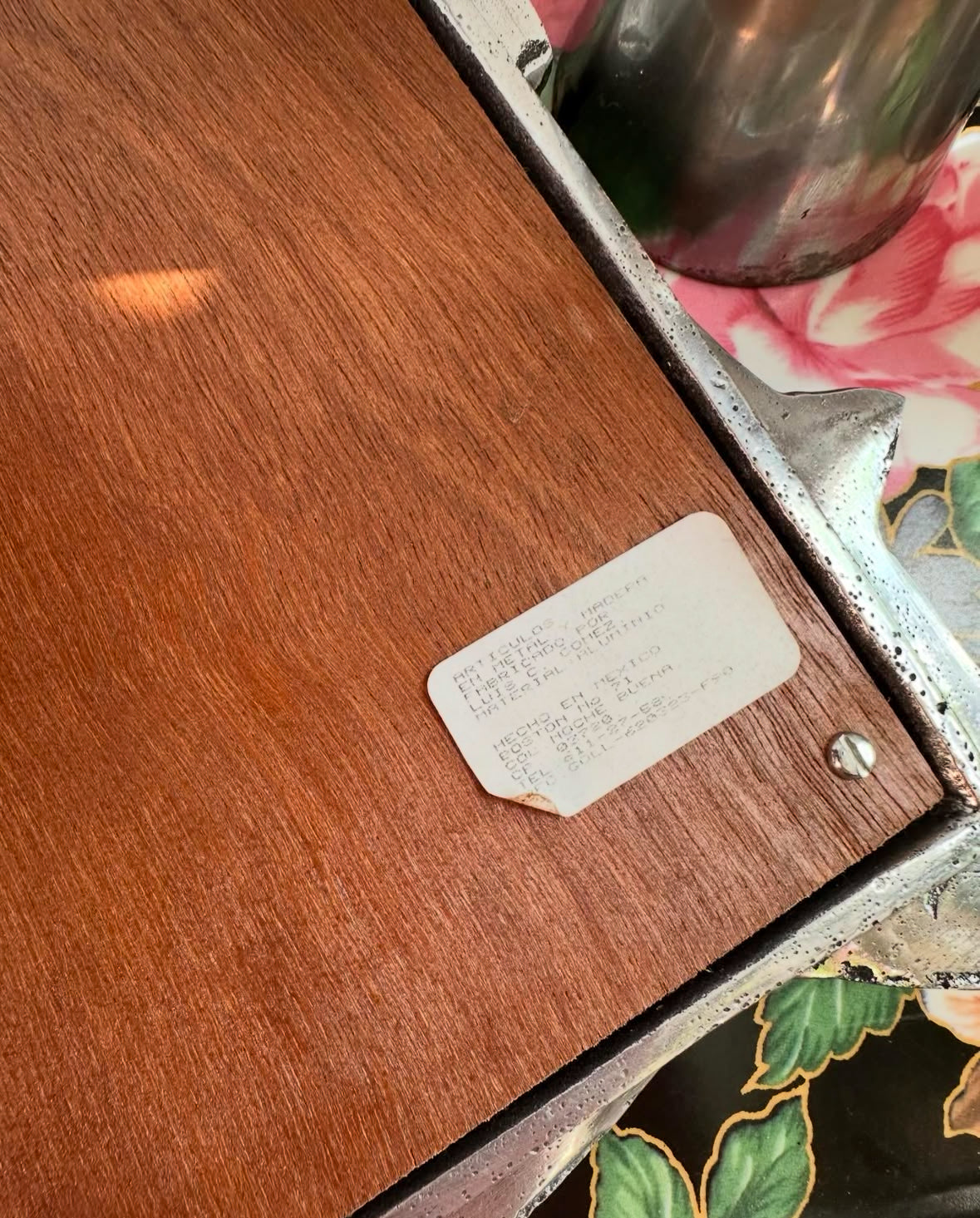 Vintage Heavy Custom Daisy Photo Frame