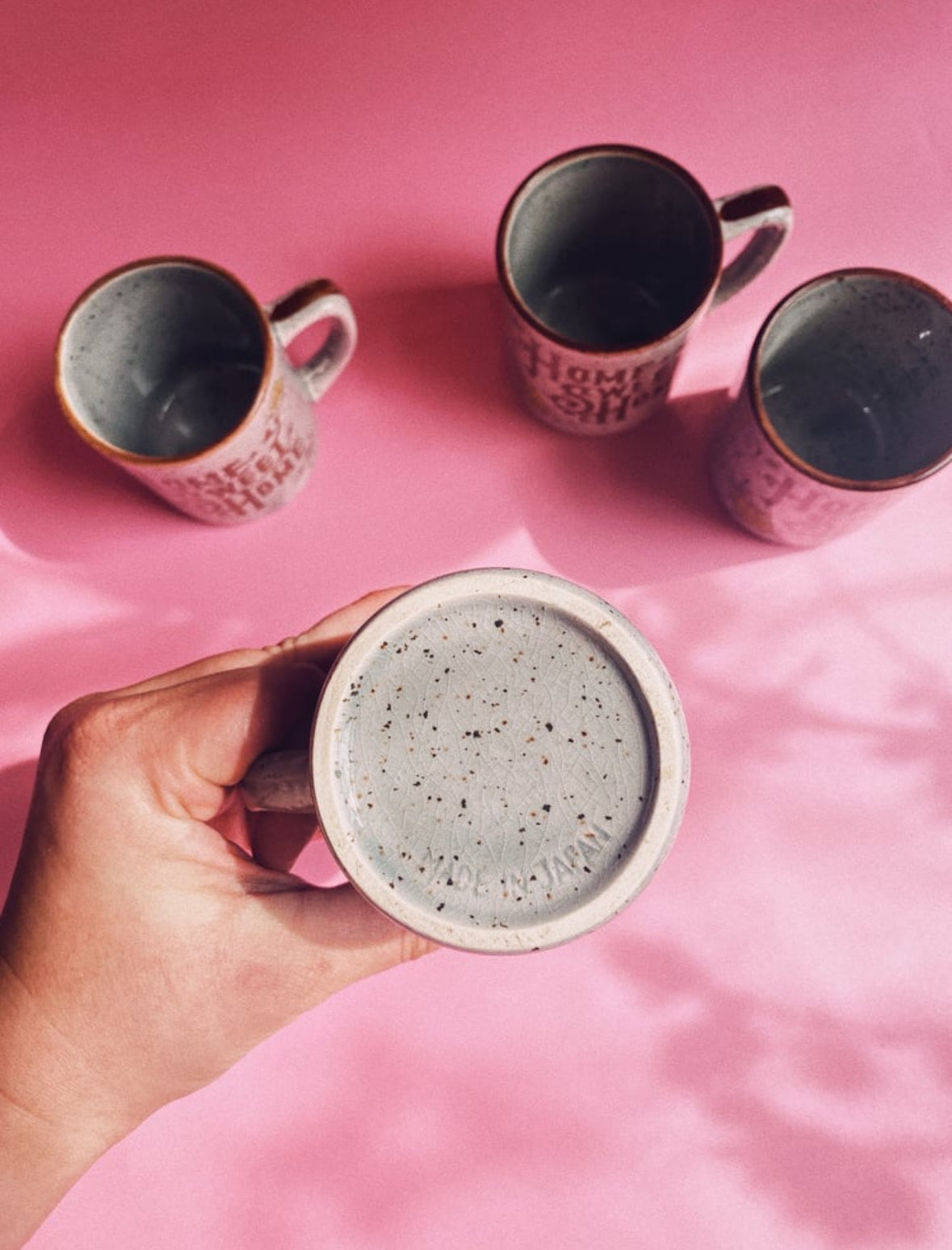 1970s Vintage Home Sweet Home Mugs