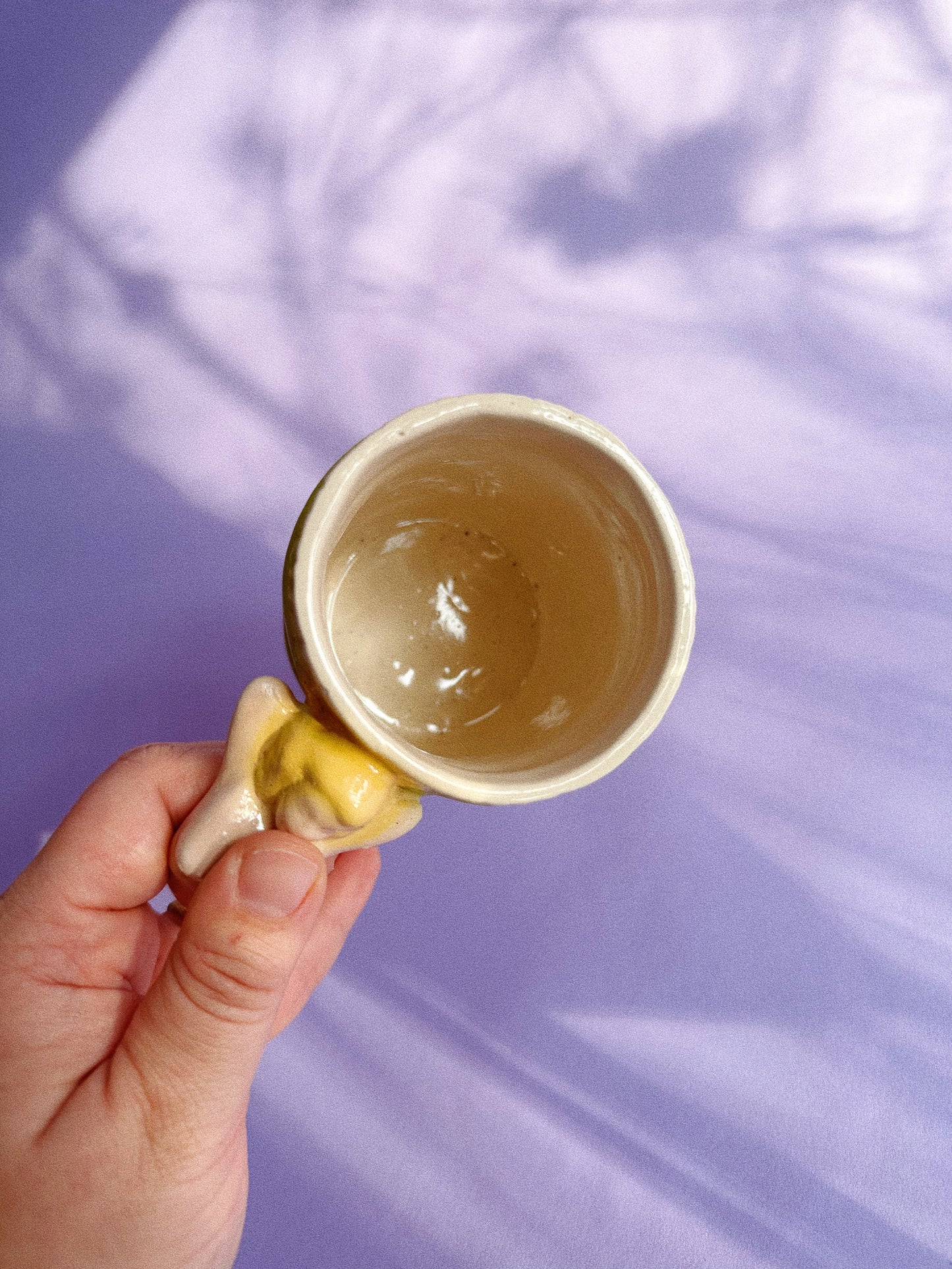 Vintage Nude Lady Ceramic Glazed Mug