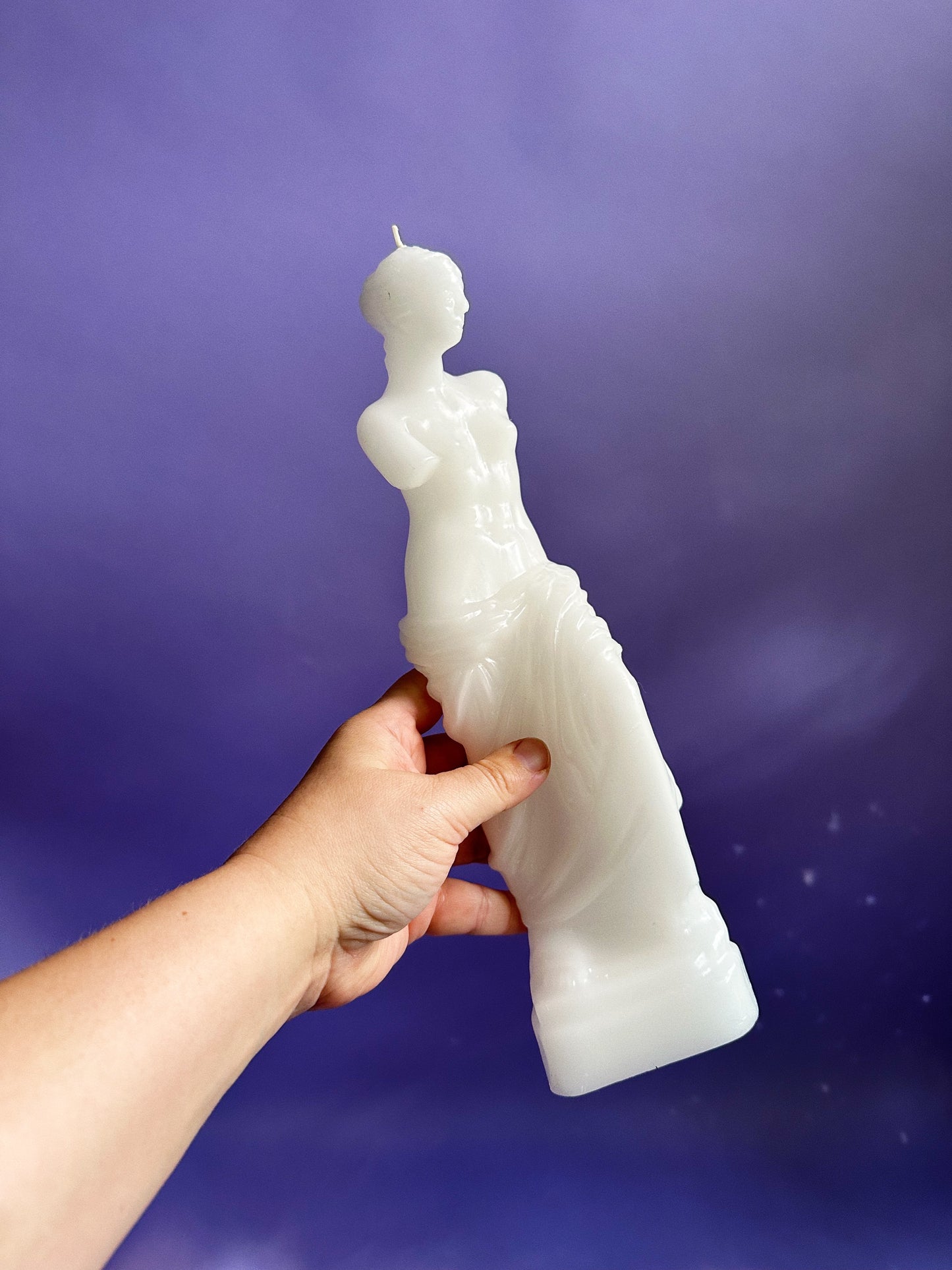 White Venus De Milo Candle