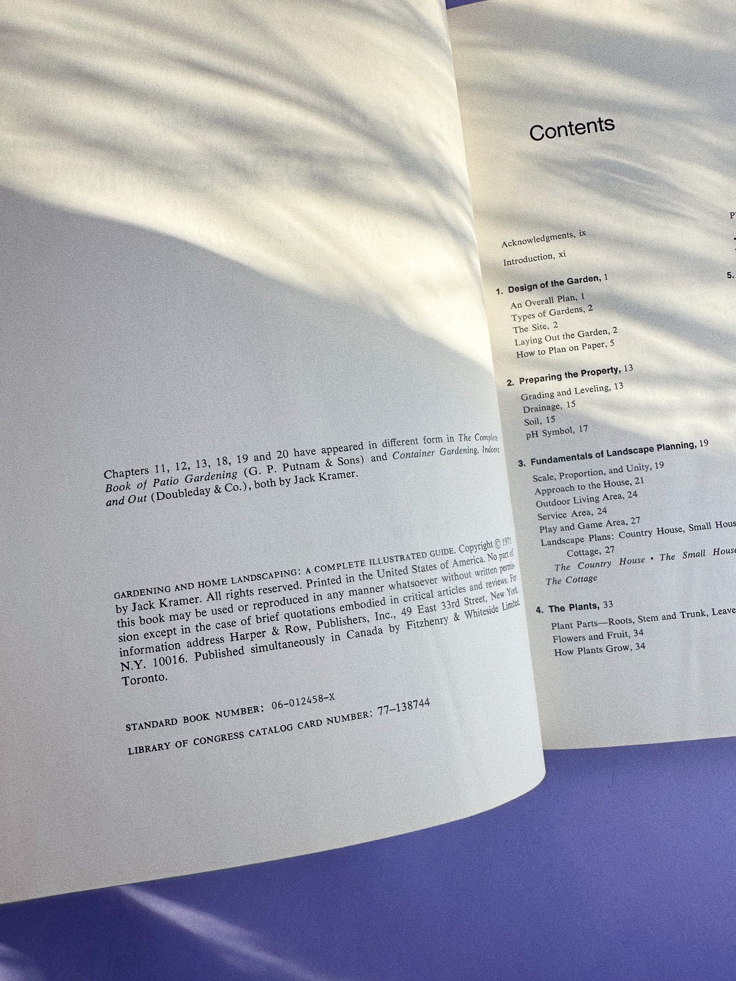 1971 Gardening & Home Landscaping HC Book Complete Illustrated Guide