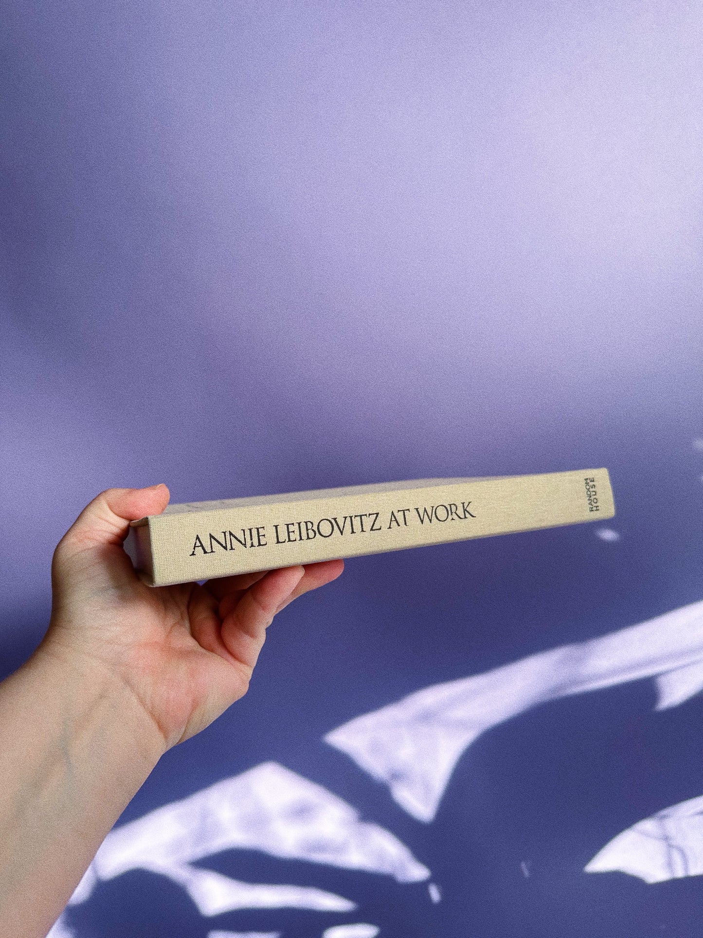 Annie Leibovitz At Work Photography Hardcover Book First Edition