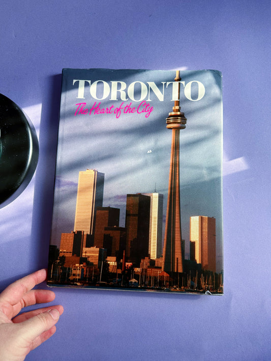 Vintage 1988 Hardcover Toronto Coffee Table Book
