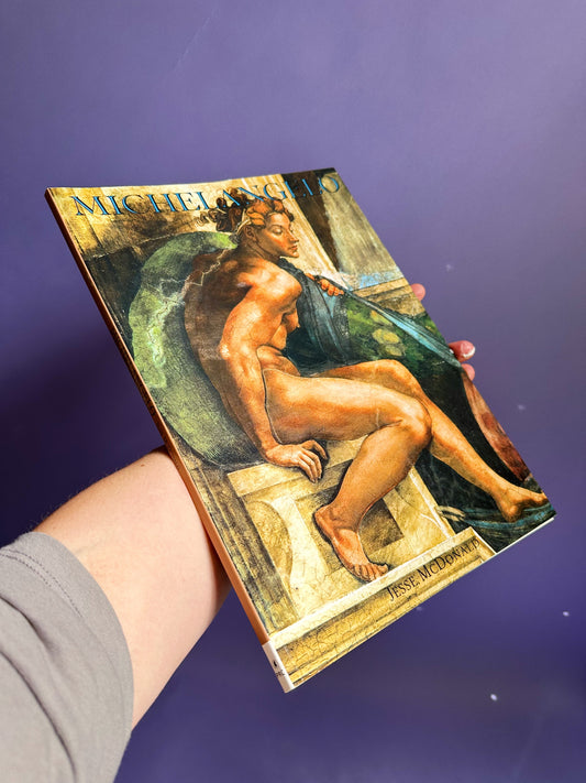 Softcover Michelangelo Art Coffee Table Book by Jesse McDonald