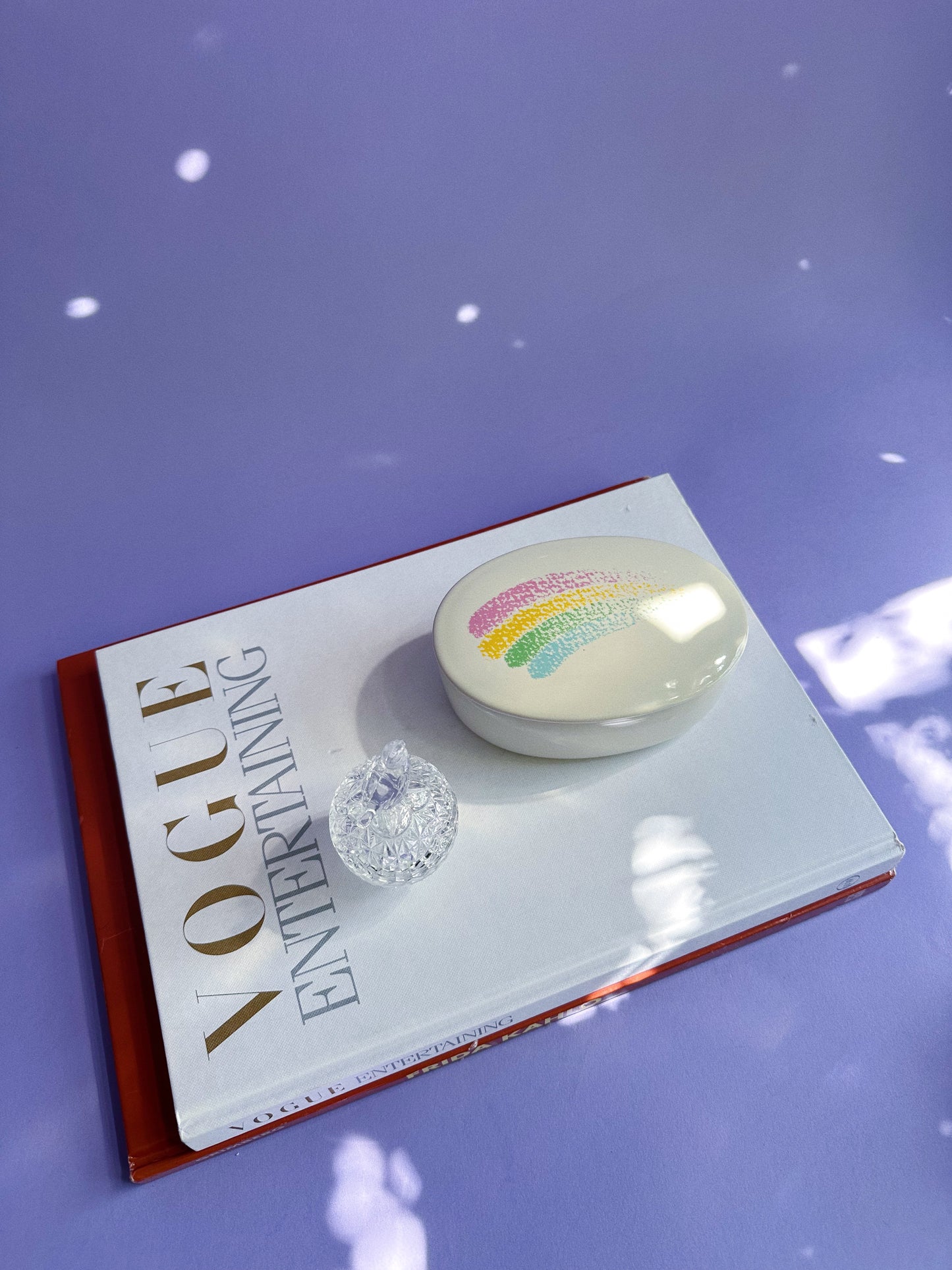 Vintage Teleflora Porcelain Lidded Box