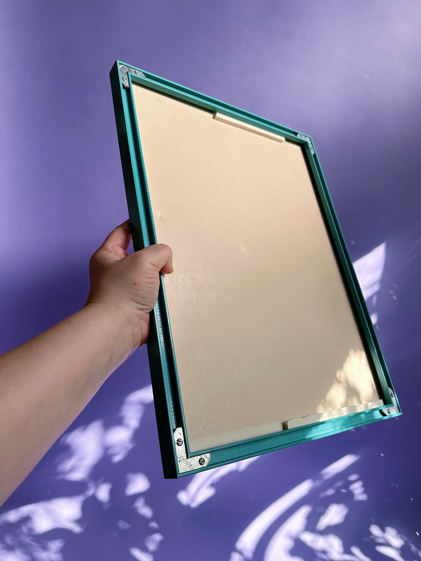 Vintage Framed Post Modern 80s Mike’s Ice Cream Mirror / Print