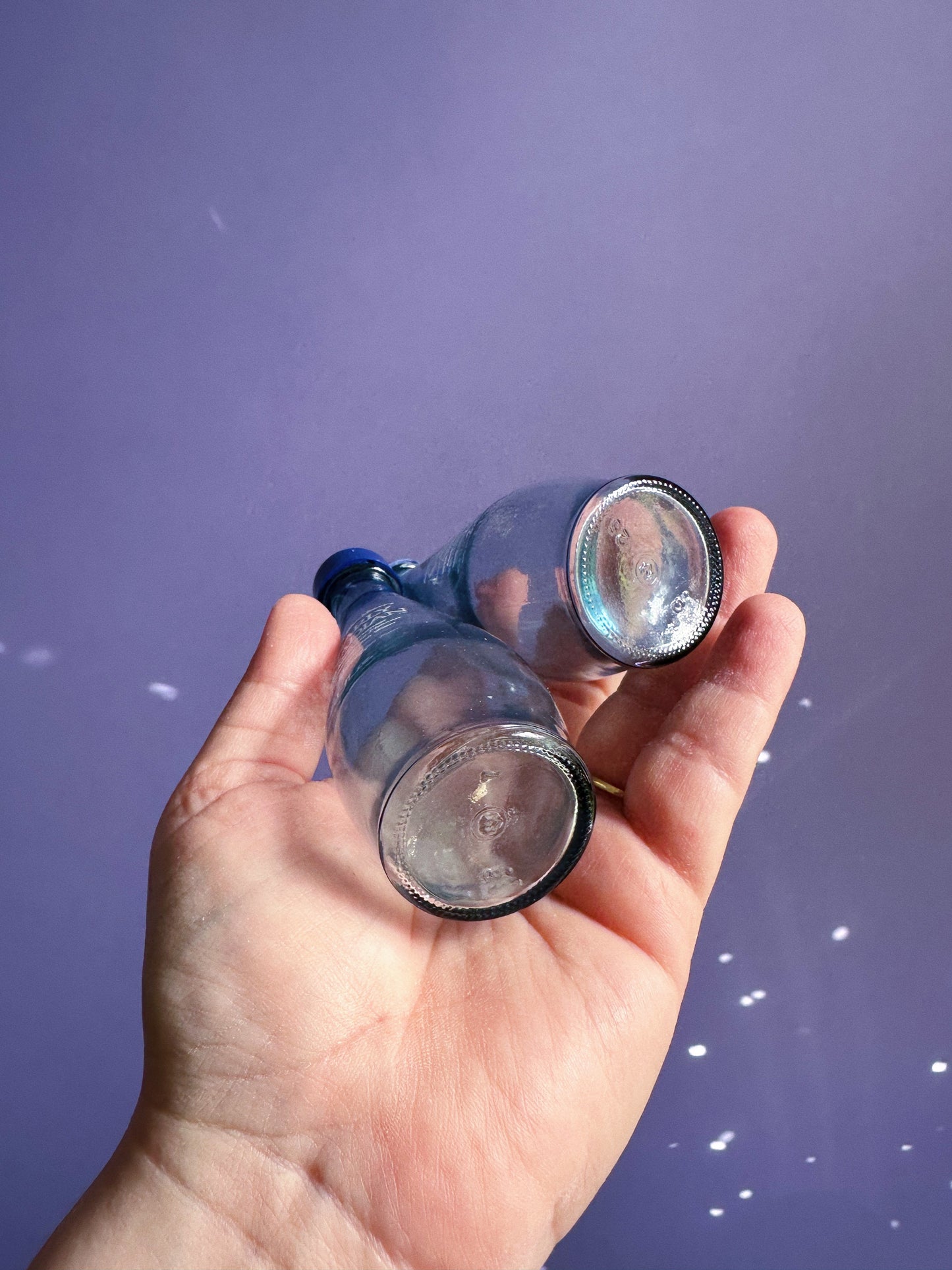 Vintage Clearly Canadian BlackBerry Soda Salt & Pepper Shakers