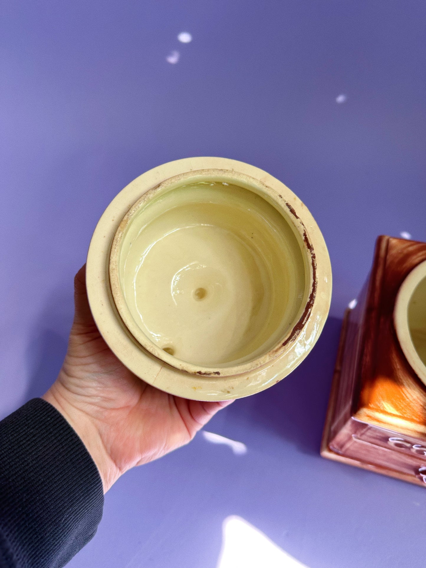 Vintage McCoy Coffee Grinder Cookie Jar