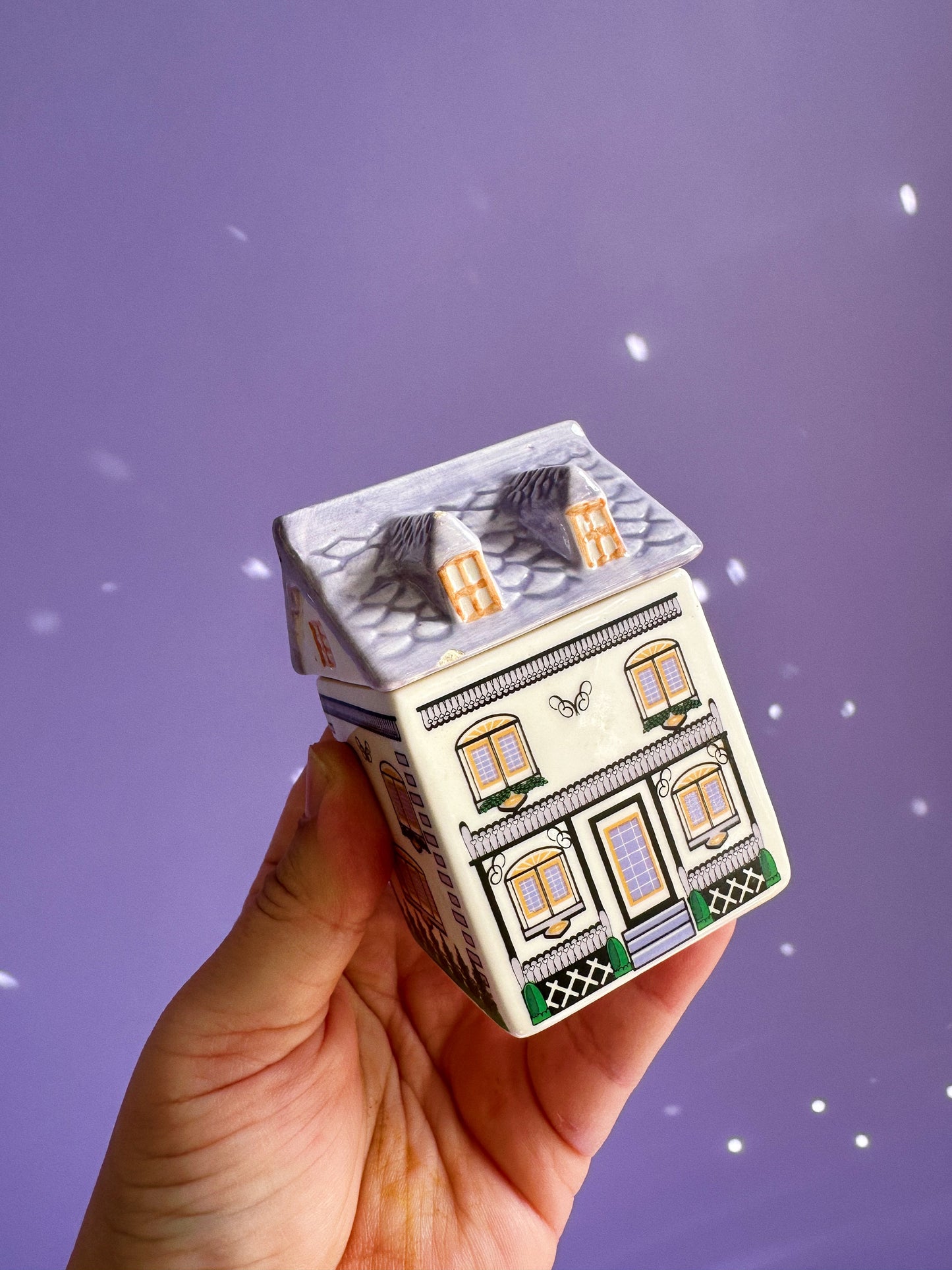 Vintage Avon Spice Village Houses Victorian