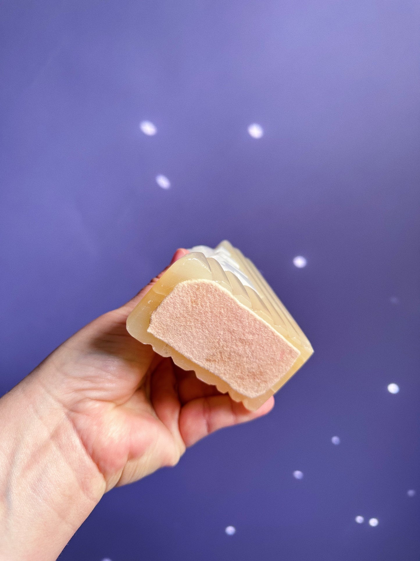 Vintage Mayan Tiki 5" Alabaster Stone Carved Bookends 1960's-70's