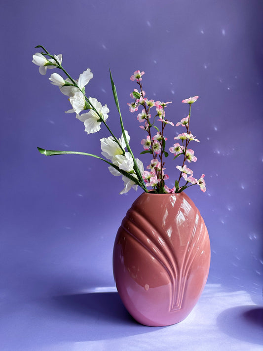 Vintage Post Modern Flower Vase Haeger