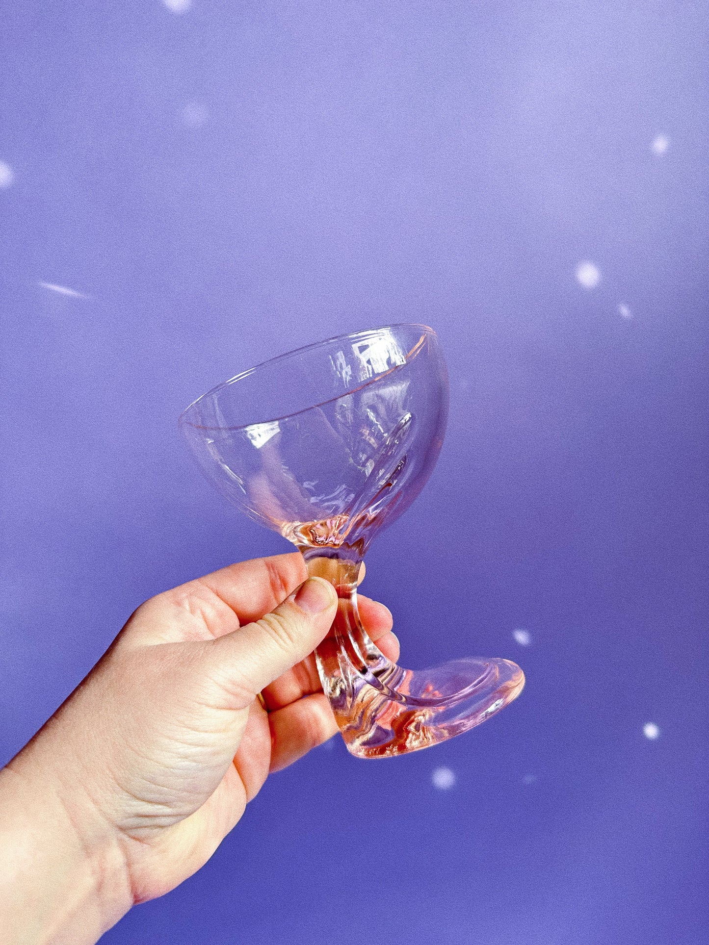 Vintage Pink Wing Cup/Bowl Set of 3