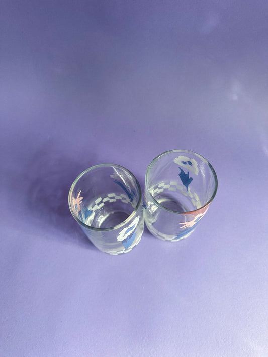 Vintage Anchor Hocking 80s Water Glasses