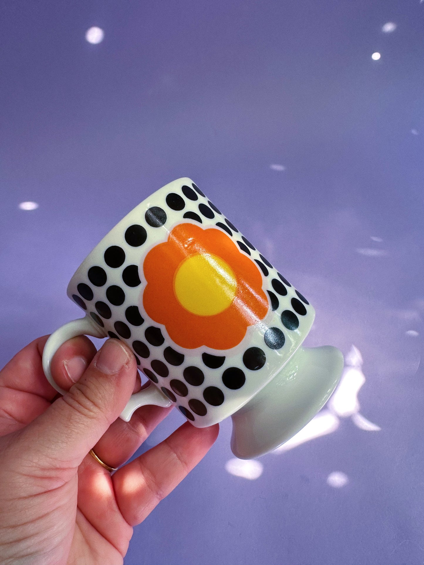 Vintage 1970s Japanese Ceramic Mug