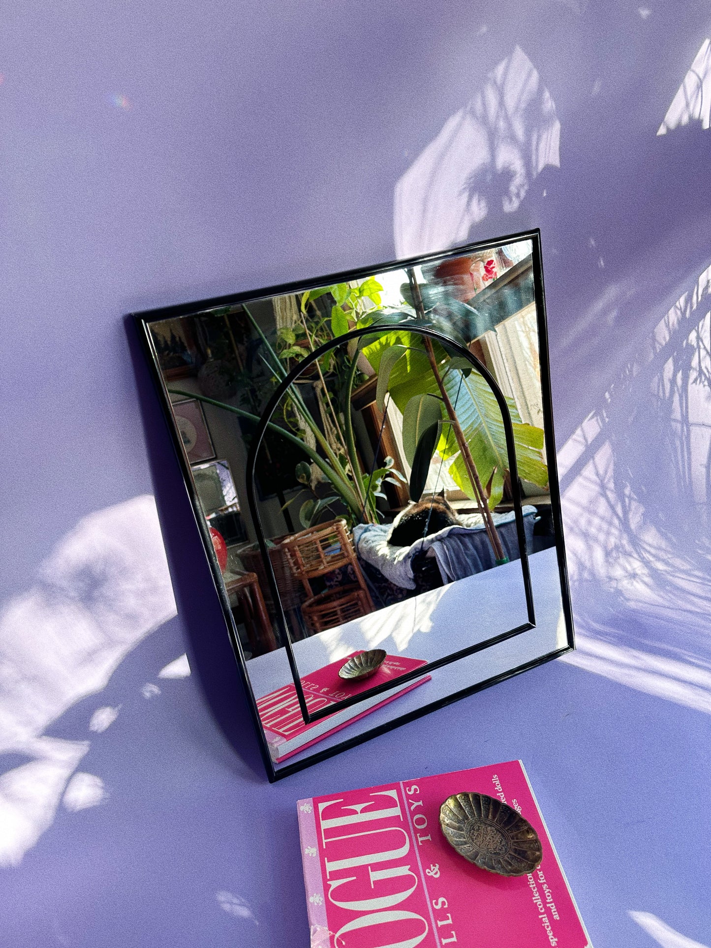 Vintage Post Modern Art Deco Revival Mirror