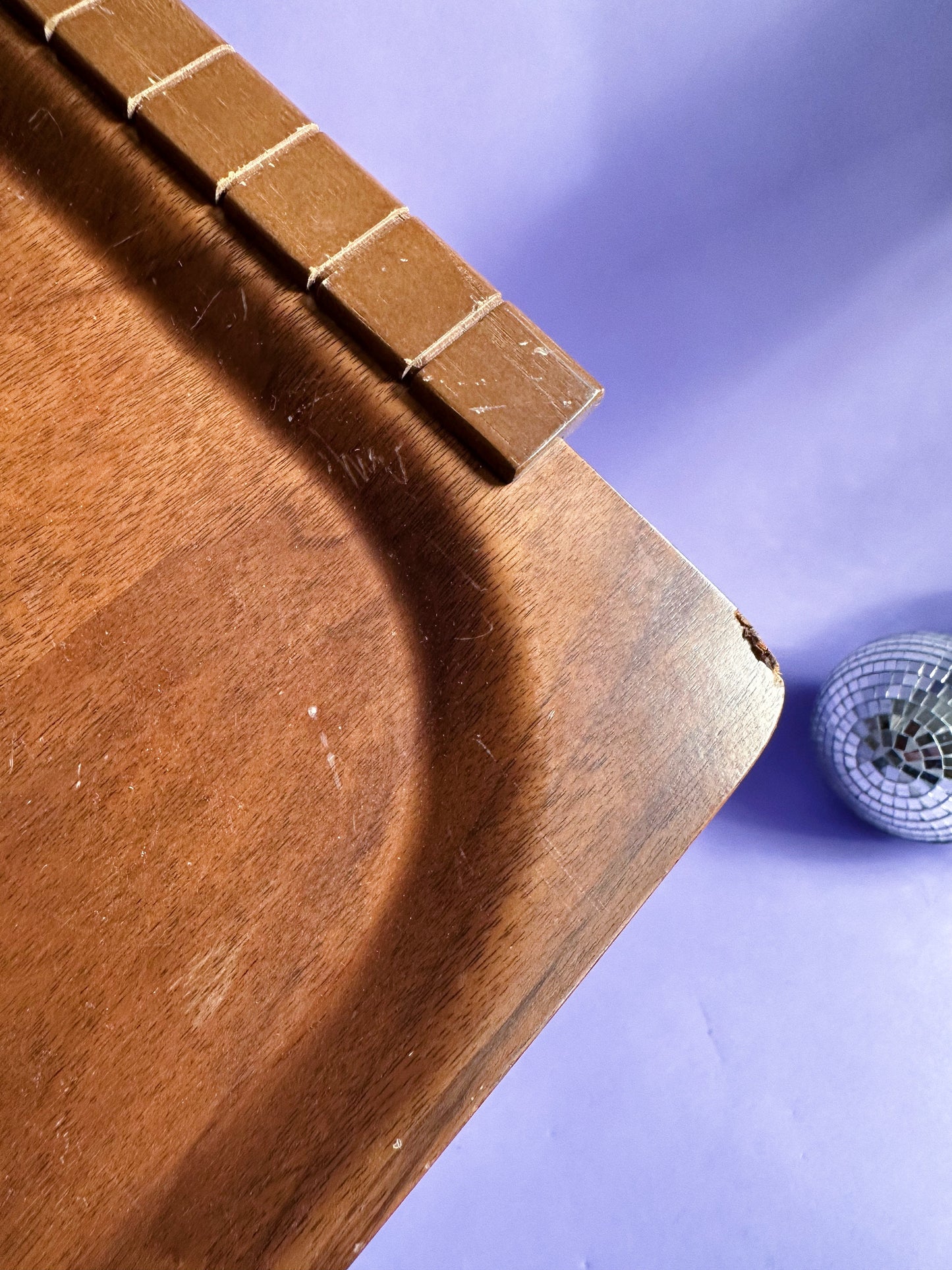 Overton American Walnut Bentwood Tray, 1950s-1960's