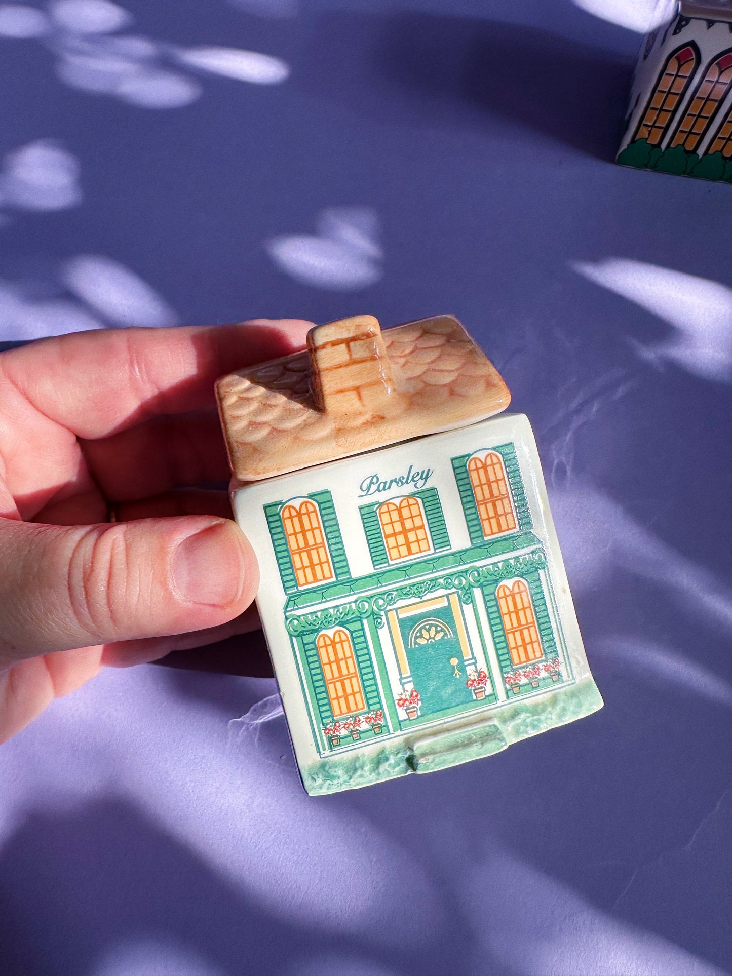 Vintage Avon Spice Village Houses Victorian