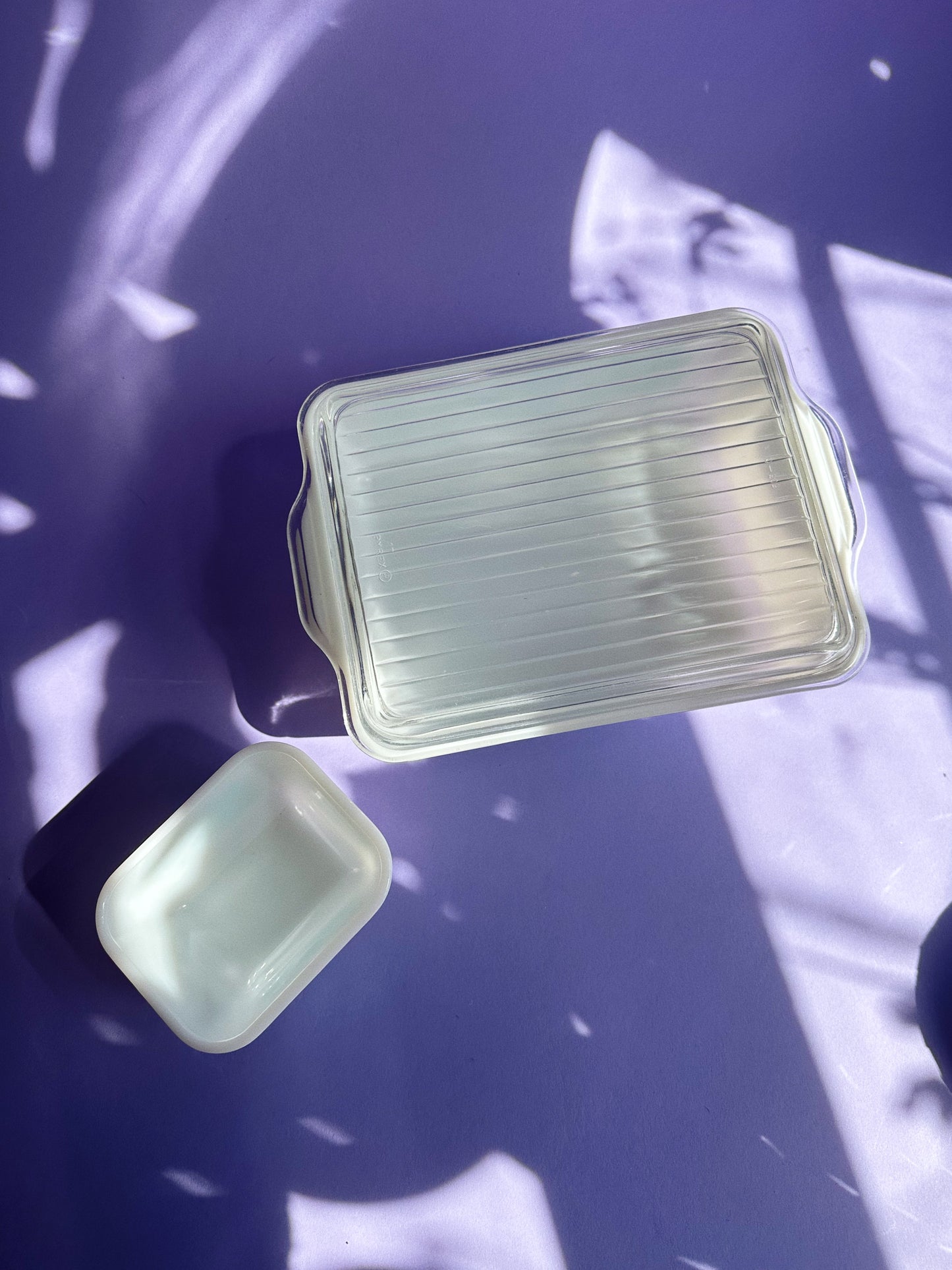 Pyrex Amish Butterprint 503 Refrigerator Dish With Lid 1.5 Quart