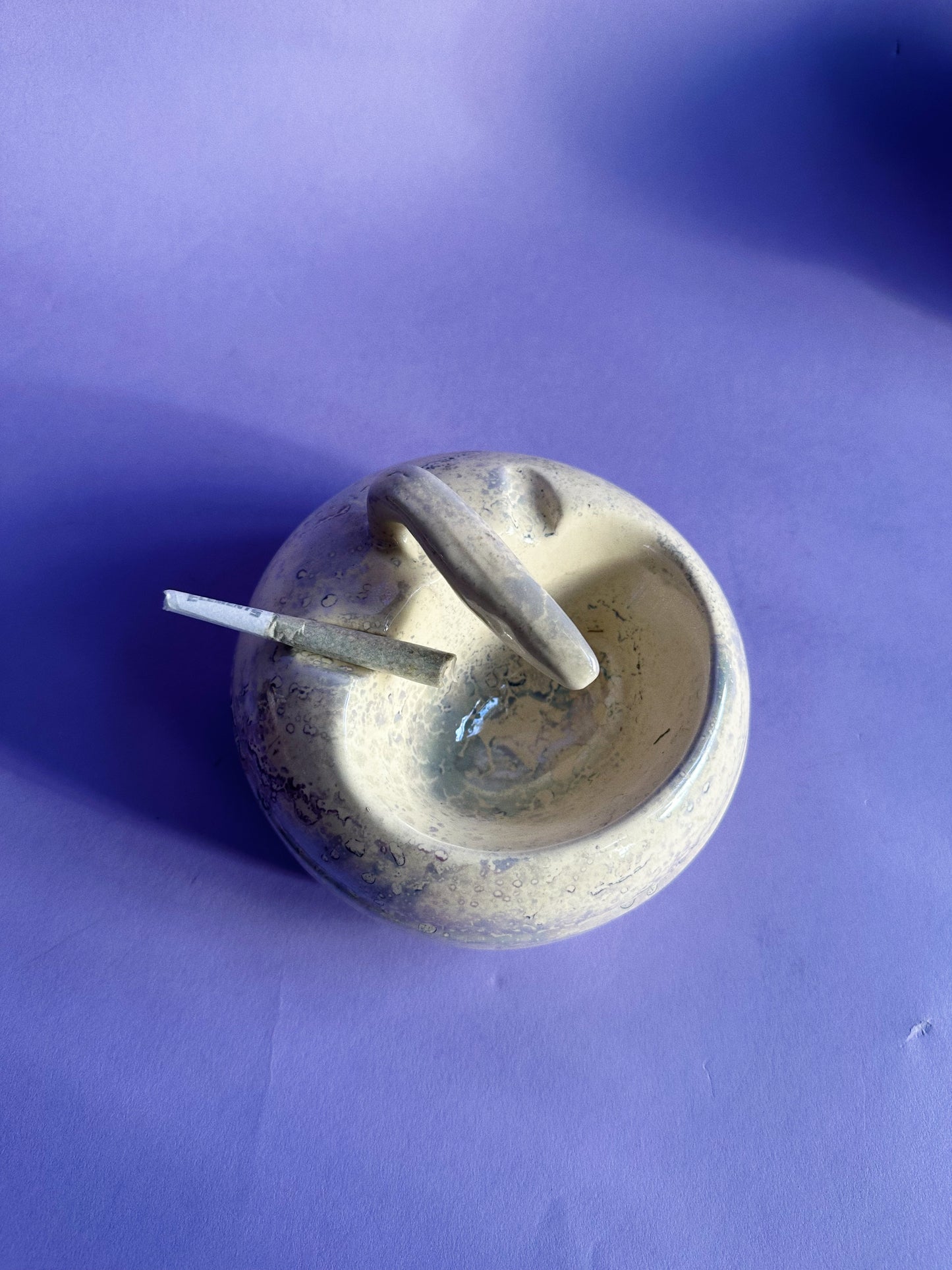 Vintage Montreal Curling Ashtray