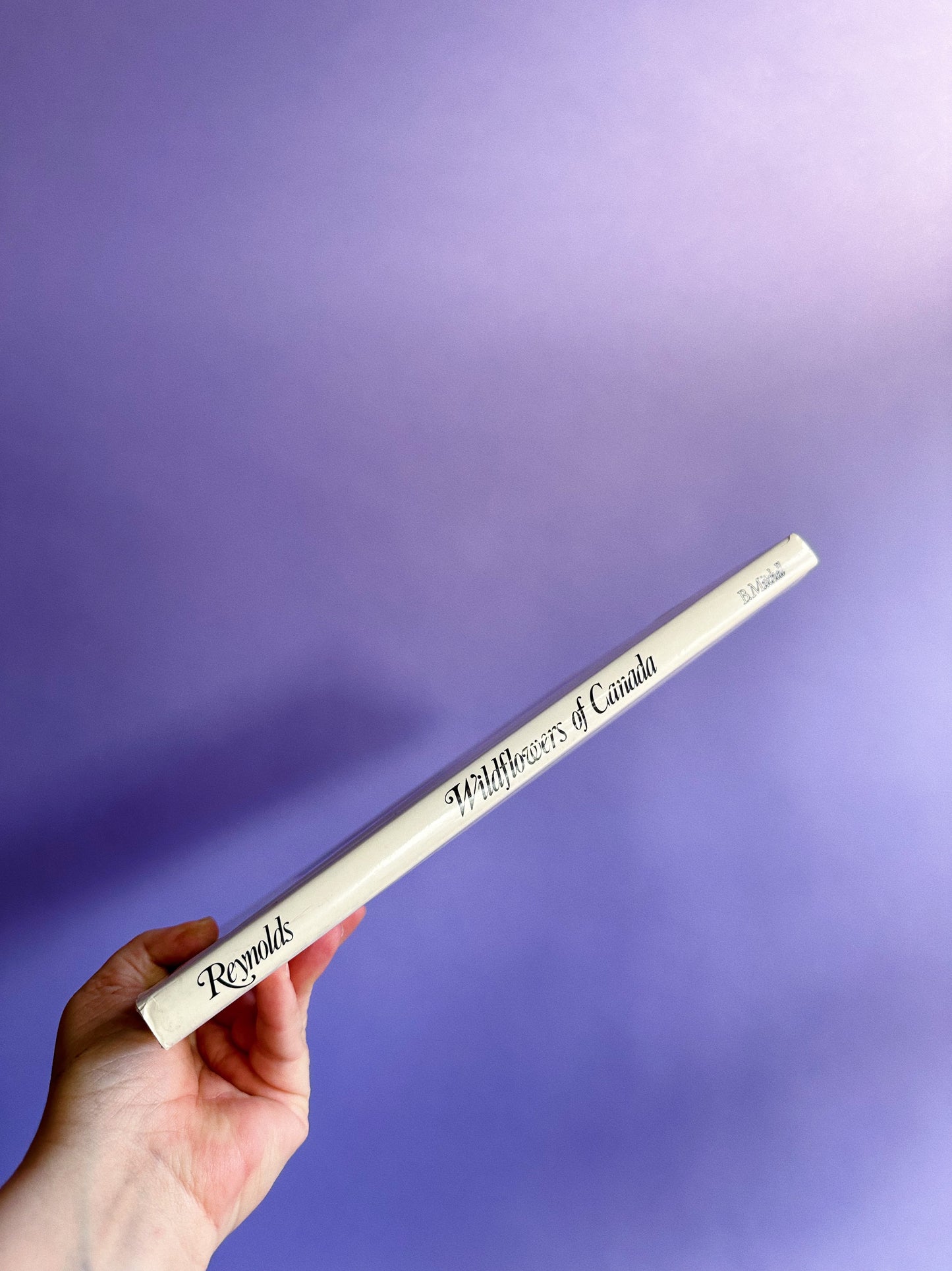 Vintage Wildflowers of Canada Hardcover Coffee Table Book