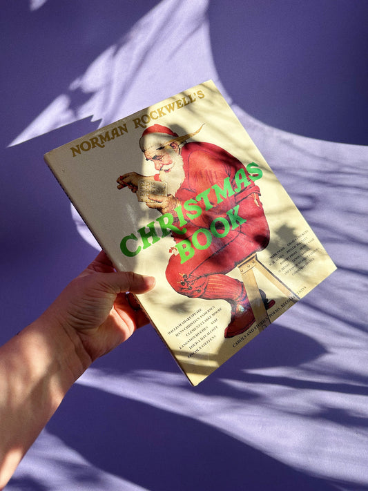 Vintage 1977 Norman Rockwell’s Christmas Book - Hardcover